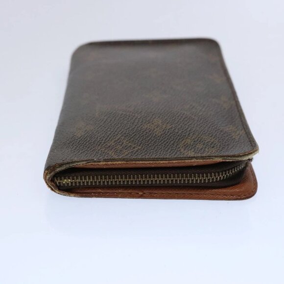 LOUIS VUITTON Monogram Porte Monnaie Zip Long Wallet M61727 LV Auth 62324 - Picture 5 of 16